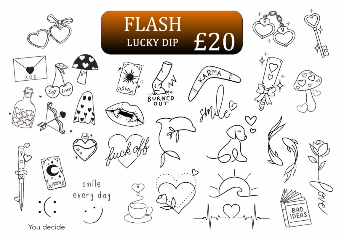 Lucky dip tattoos 2